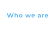 Who we are