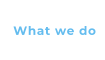 What we do